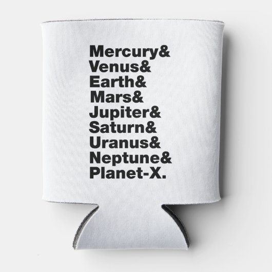 Sonnensystem Dosenkühler (Vorderseite)