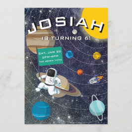 Sonnensystem, Einladung des Astronauten zum Geburt