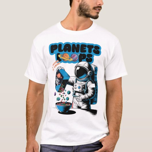 Sonnensystem Farbenfrohe Raumplaneten Bildung T-Shirt (Vorderseite)