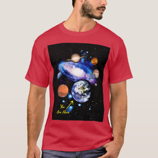 Sonnensystem Funny Planet Space Geek T-Shirt