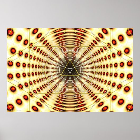 Sonnensystem für Mars pro Martineau Poster (Vorne)