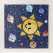 Sonnensystem Galaxy Planets Puzzle (Horizontal)