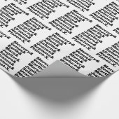 Sonnensystem Geschenkpapier (Ecke)