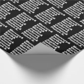 Sonnensystem Geschenkpapier (Ecke)