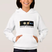 Sonnensystem Hoodie (Vorderseite)