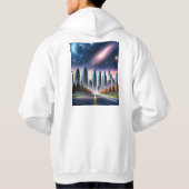 Sonnensystem Hoodie (Rückseite)