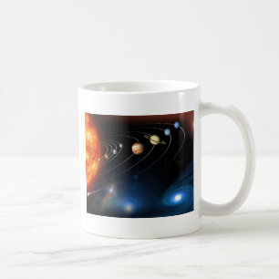 "Sonnensystem " Kaffeetasse