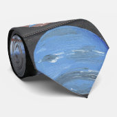 Sonnensystem Krawatte (Gerollt)