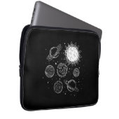 Sonnensystem Laptopschutzhülle (Vorne Rechts)