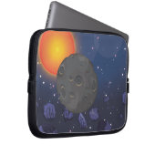 Sonnensystem Laptopschutzhülle (Vorne Rechts)