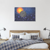 Sonnensystem Leinwanddruck (Insitu (Schlafzimmer))