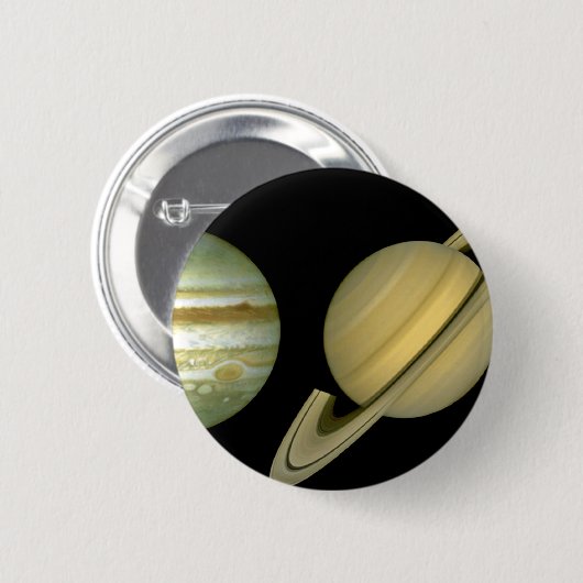 Sonnensystem ~ Long View Button (Vorne & Hinten)