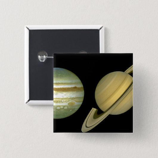 Sonnensystem ~ Long View Button (Vorne & Hinten)