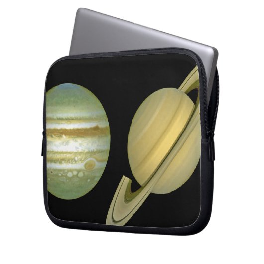 Sonnensystem ~ Long View Laptopschutzhülle (Vorderseite Links)