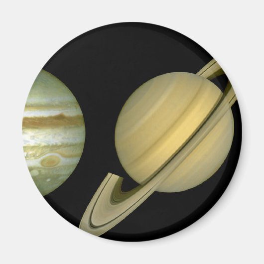 Sonnensystem ~ Long View Magnet (Vorne)