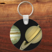 Sonnensystem ~ Long View Schlüsselanhänger (Vorderseite)