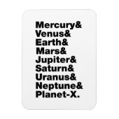 Sonnensystem Magnet (Vertikal)