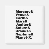 Sonnensystem Magnet (Vorne)