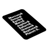 Sonnensystem Magnet (Rechte Seite)