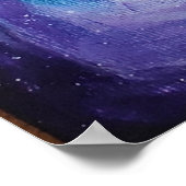 Sonnensystem mit Heliosphäre Poster (Ecke)