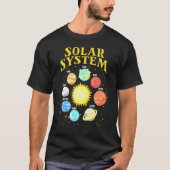 Sonnensystem mit Planets Science Space Planet 1 T-Shirt (Vorderseite)
