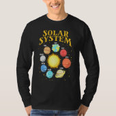 Sonnensystem mit Planets Science Space Planet 1 T-Shirt (Vorderseite)