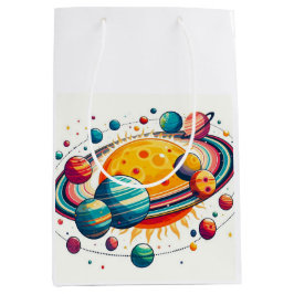 Sonnensystem Mittlere Geschenktüte