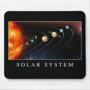 Sonnensystem Mousepad