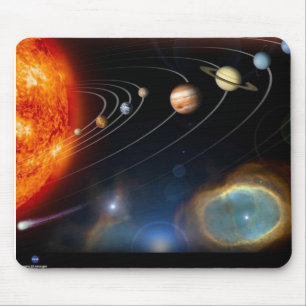 Sonnensystem Mousepad