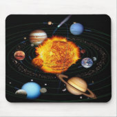 Sonnensystem Mousepad (Vorne)