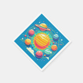 Sonnensystem Napkins Serviette (Ecke)