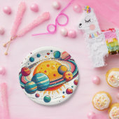 Sonnensystem Pappteller (Party)