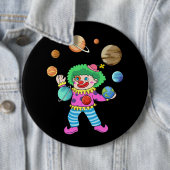 Sonnensystem Planet Clown Juggling Circus für Acro Button (Beispiel)