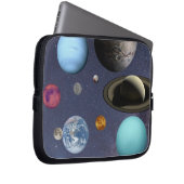 Sonnensystem Planeten Elektronik-Beutel Laptopschutzhülle (Vorne Rechts)