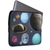 Sonnensystem Planeten Elektronik-Beutel Laptopschutzhülle (Vorne Rechts)