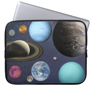Sonnensystem Planeten Elektronik-Beutel Laptopschutzhülle