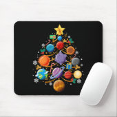 Sonnensystem Planeten Weihnachtsbaum Astronomie Xm Mousepad (Mit Mouse)