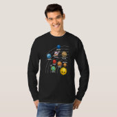 Sonnensystem Planets Science Space Planet Universe T-Shirt (Vorne ganz)