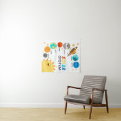 Sonnensystem Planets Space Educational Homeschool Wandteppich (Beispiel (Horizontal))