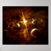 Sonnensystem Poster (Vorne)