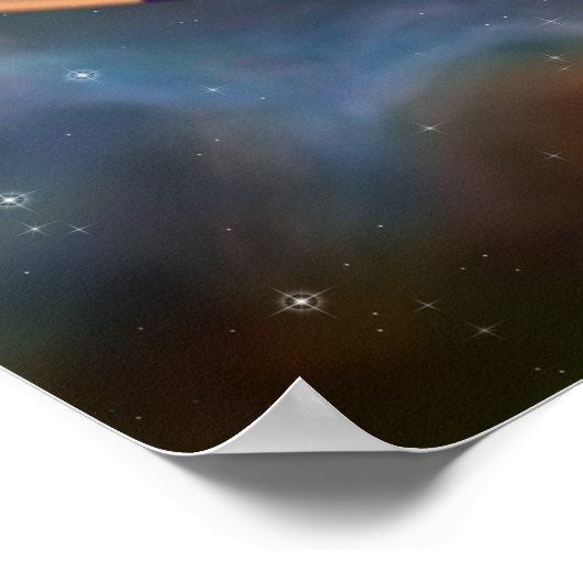 Sonnensystem Poster (Ecke)