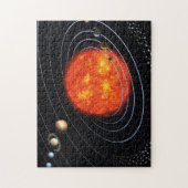Sonnensystem - puzzle (Vertikal)