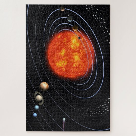 Sonnensystem Puzzle (Vertikal)