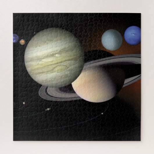 Sonnensystem Puzzle (Vertikal)
