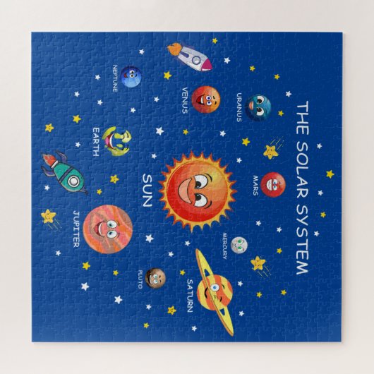 Sonnensystem Puzzle (Horizontal)