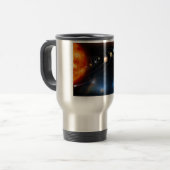 "Sonnensystem " Reisebecher (Vorderseite Links)