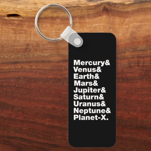 Sonnensystem Schlüsselanhänger (Vorderseite)