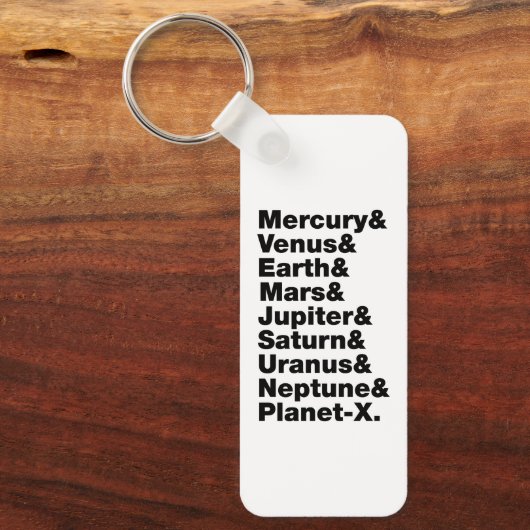 Sonnensystem Schlüsselanhänger (Vorderseite)
