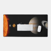 Sonnensystem Schreibtischunterlage (Tastatur & Maus)