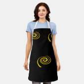 Sonnensystem Starry Sky Schürze (Getragen)
